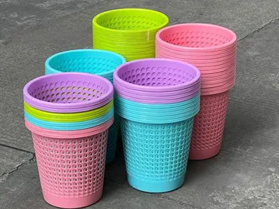 Tempat sampah plastik