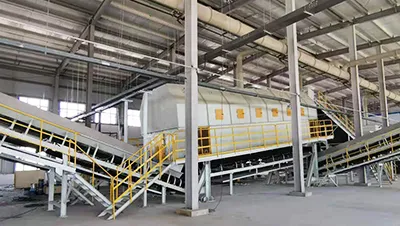 Sistem Penyaringan (Trommel Screen)