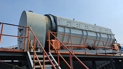 Sistem Penyaringan (Trommel Screen)
