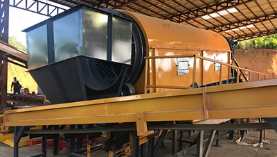 Sistem Penyaringan (Trommel Screen)