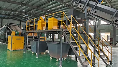Sistem Penyortiran (Platform Penyortiran Sampah Berukuran Besar Manual)