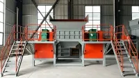 Pencacah Dua Poros (Double Shaft Shredder), Pencacah Sampah
